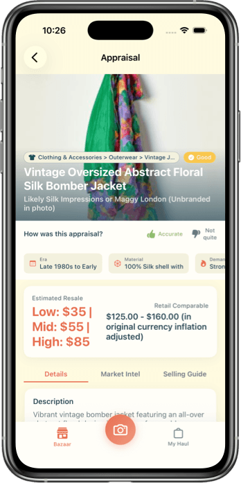 Thrift Scanner App Interface